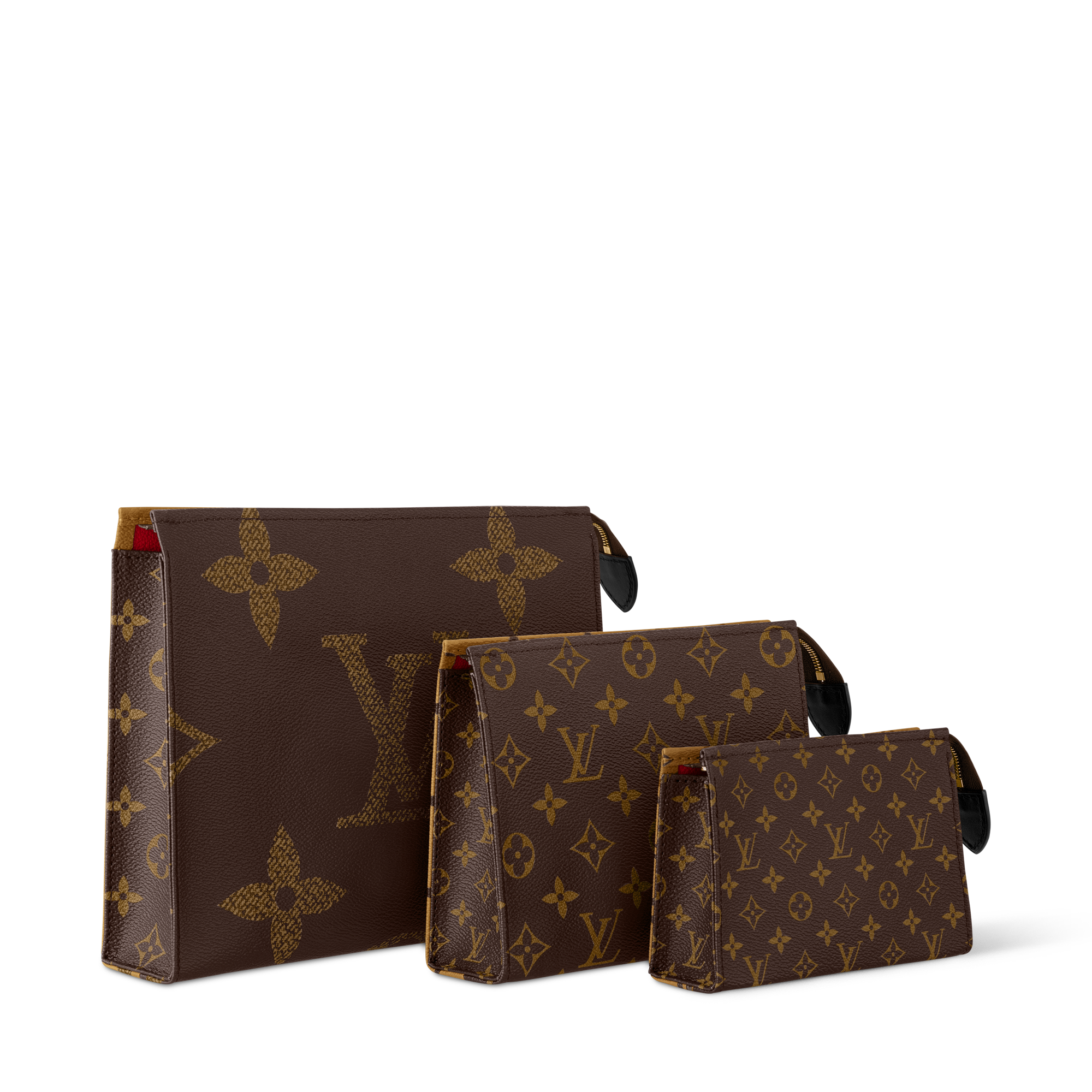 Trio Toilet Pouch Other Monogram Canvas - Travel | LOUIS VUITTON